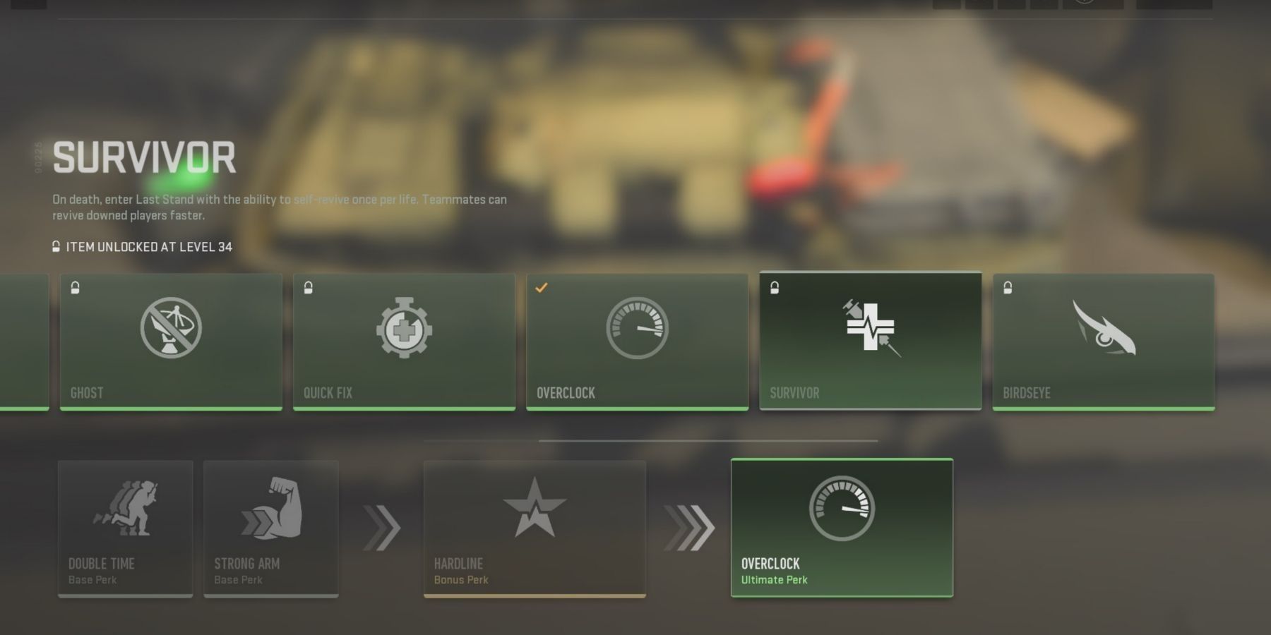 call of duty modern warfare 2 remove survivor perk