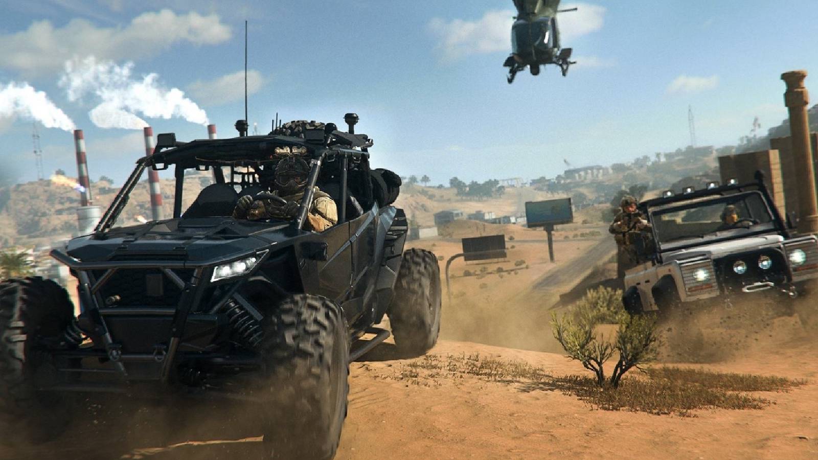 Call of Duty Warzone 2 Vehicle Driving Fast