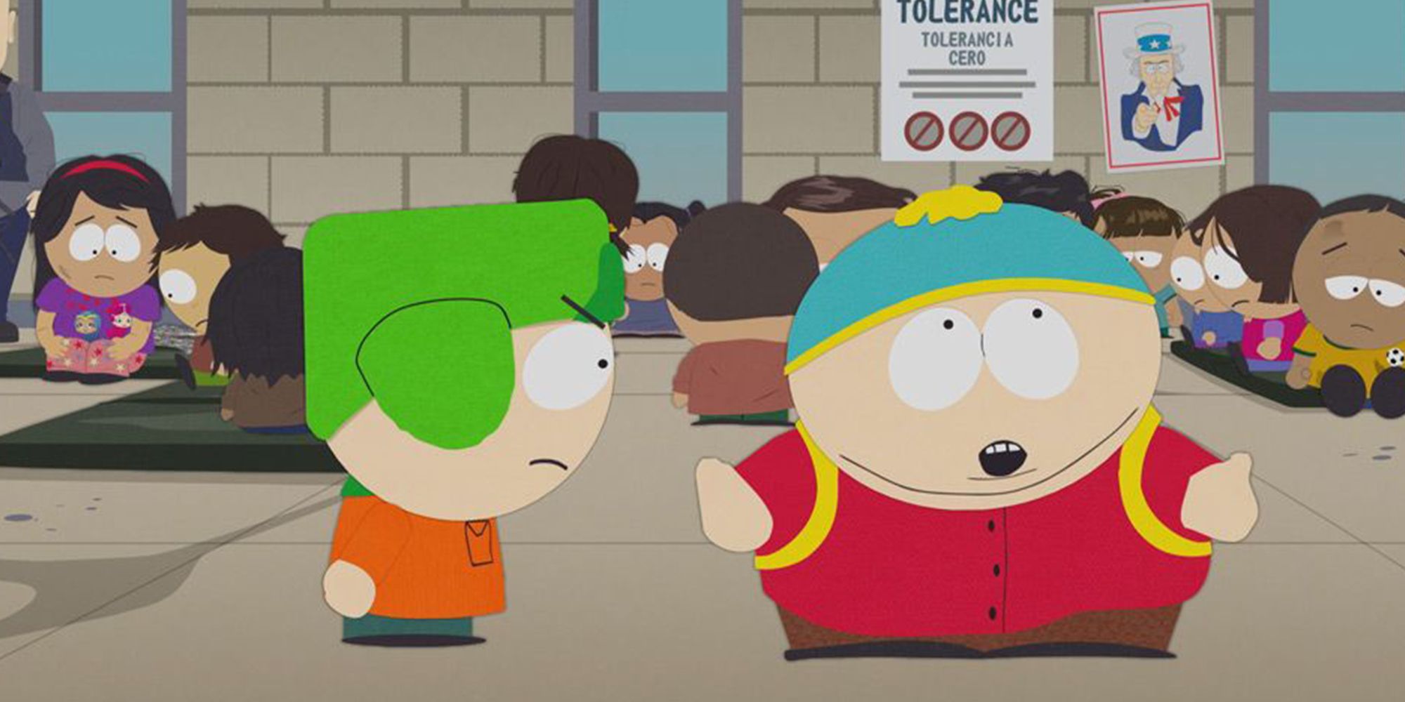 Cartman And Kyle In Mexican Joker