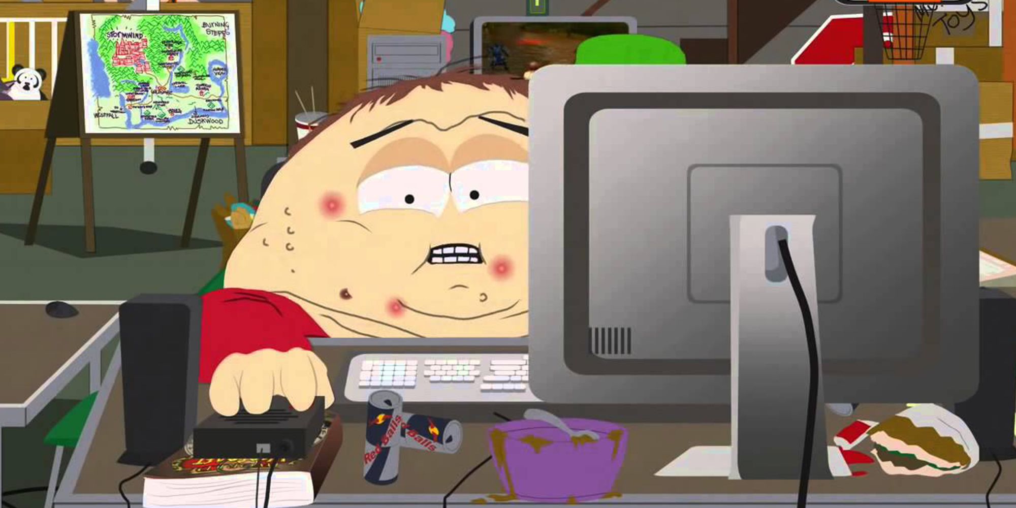 Cartman In Make Love, Not Warcraft