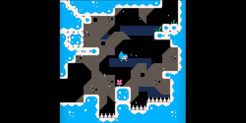 an in-game picture of Celeste Classic