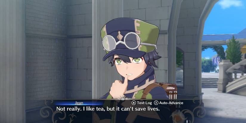 Celine and Jean talking in Fire Emblem Engage