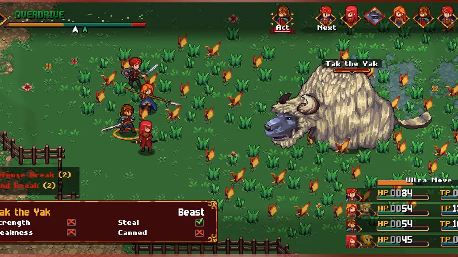 image showing tak the yak a unique monster in chained ecohes. 