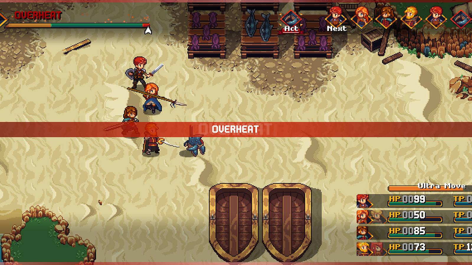 picture showing the overdrive bar in chained echoes.