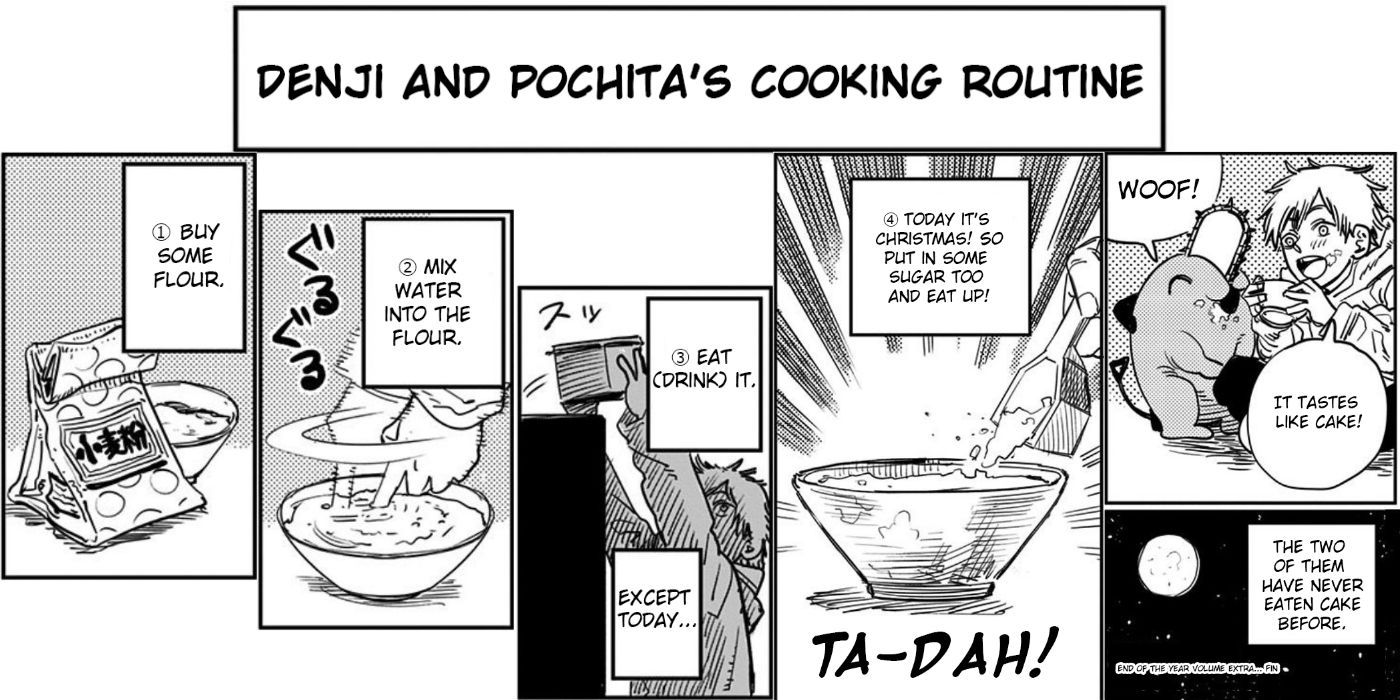 Chainsaw Man Denji & Pochita's Cooking Routine