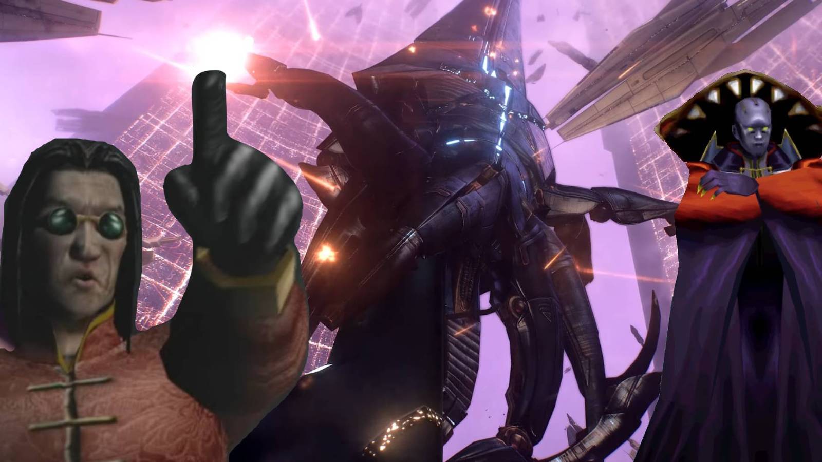 Video game characters with mind control as featured in the article