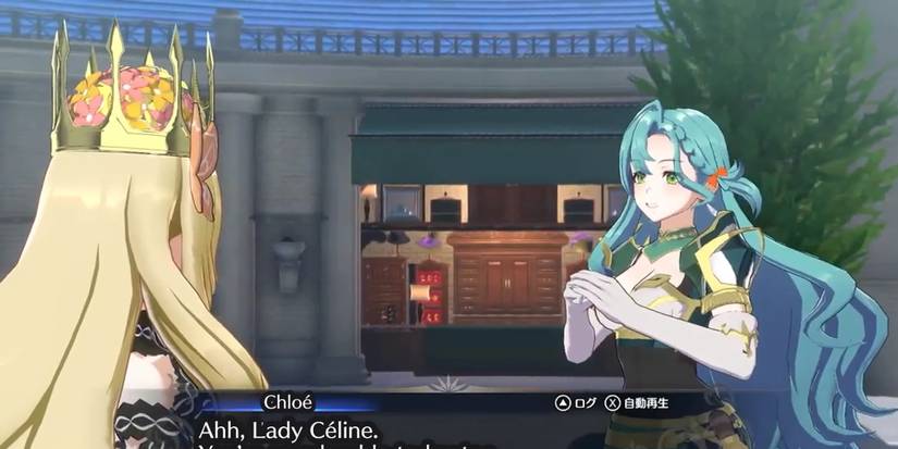 Chloe in a Support conversation with Celine