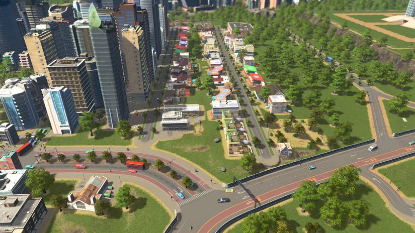 Cities Skylines Back Road
