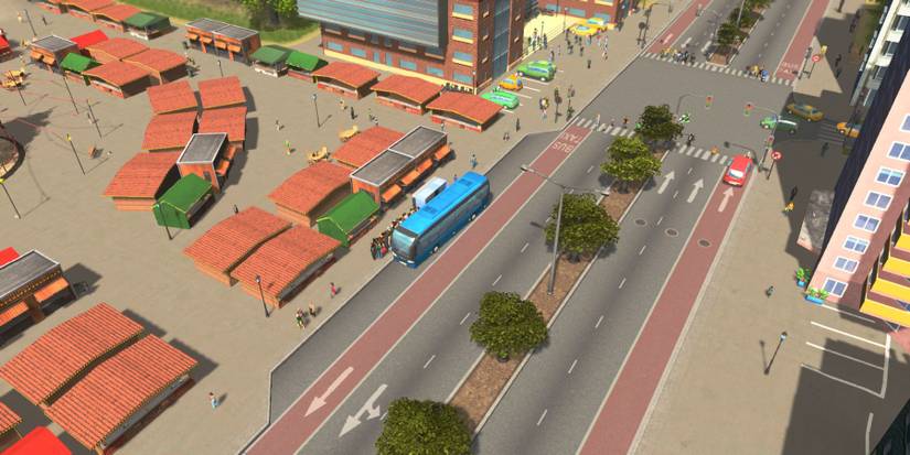 Cities Skylines Bus Stop