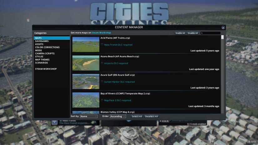 Cities Skylines Content Manager