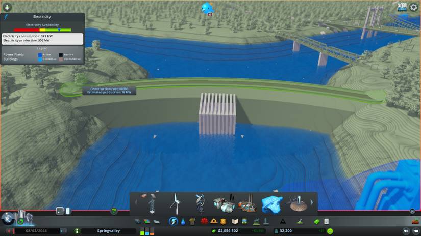 Cities Skylines Dam Creation