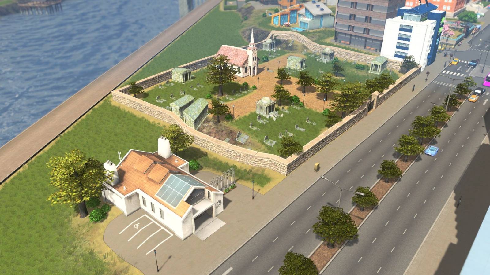 Cities Skylines Deathcare