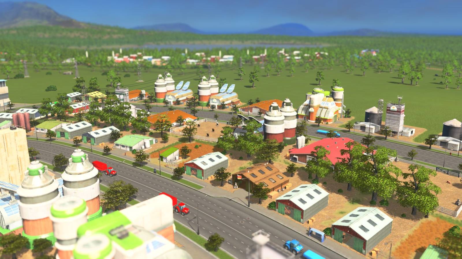 Cities Skylines Farming District
