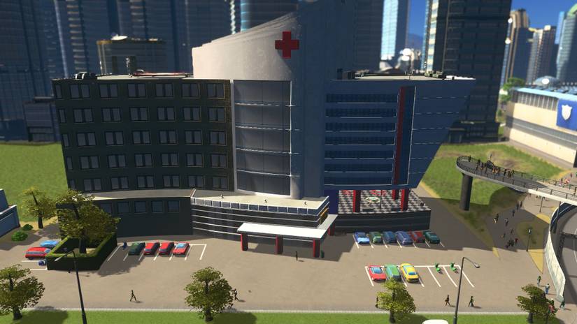 Cities Skylines Hospital