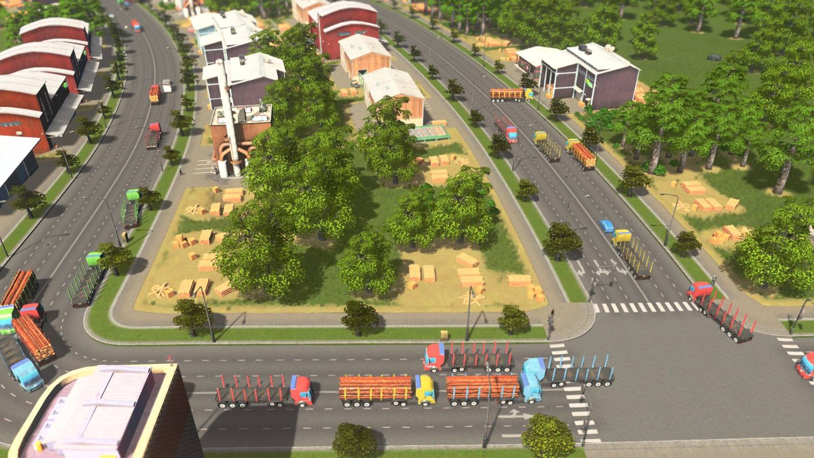 Cities Skylines Logging Trucks