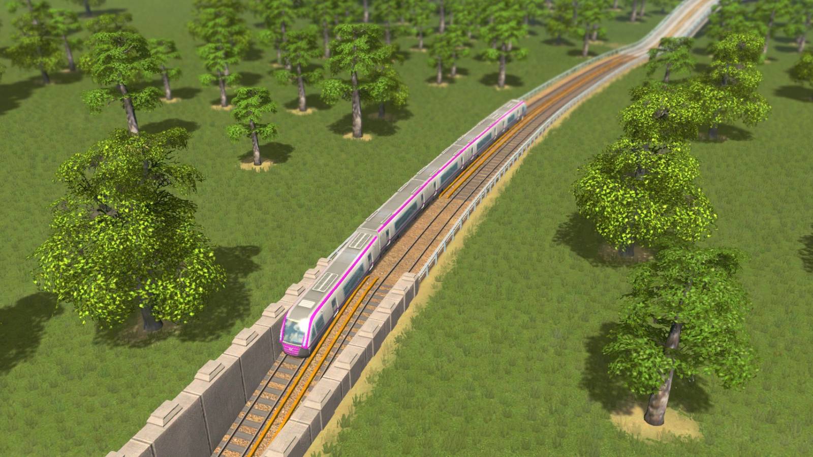 Cities Skylines Metro Train
