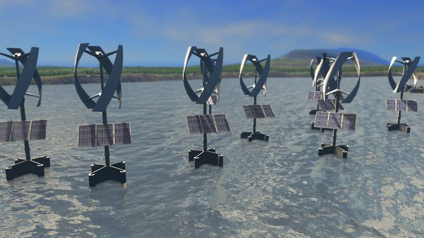 Cities Skylines Offshore Windmills