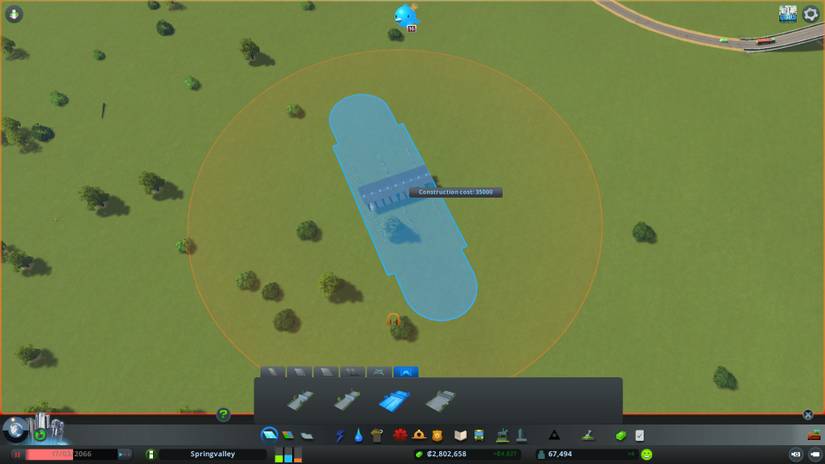 Cities Skylines Placed Booth