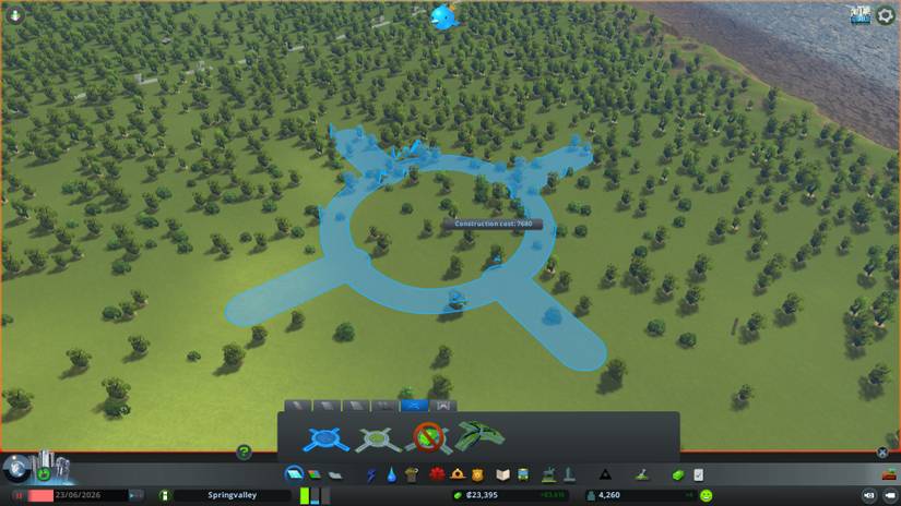 Cities Skylines Roundabout Rotation