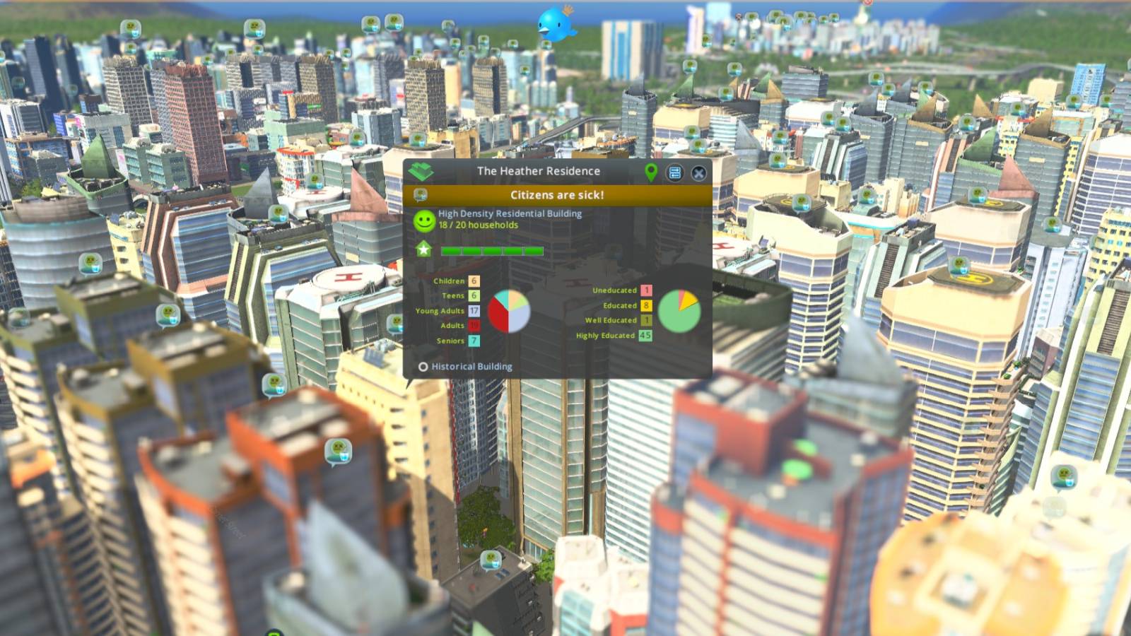 Cities Skylines Sickness