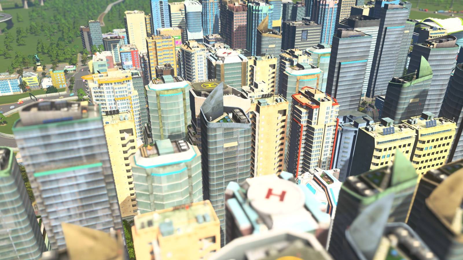 Cities Skylines Skyline