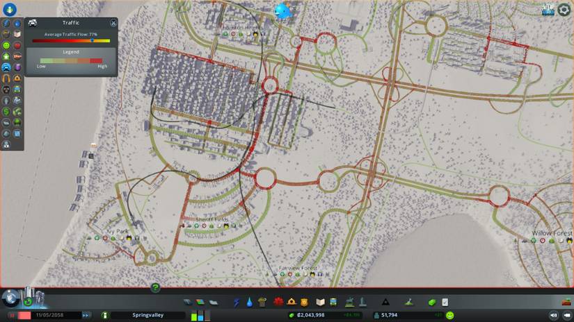 Cities Skylines Traffic View