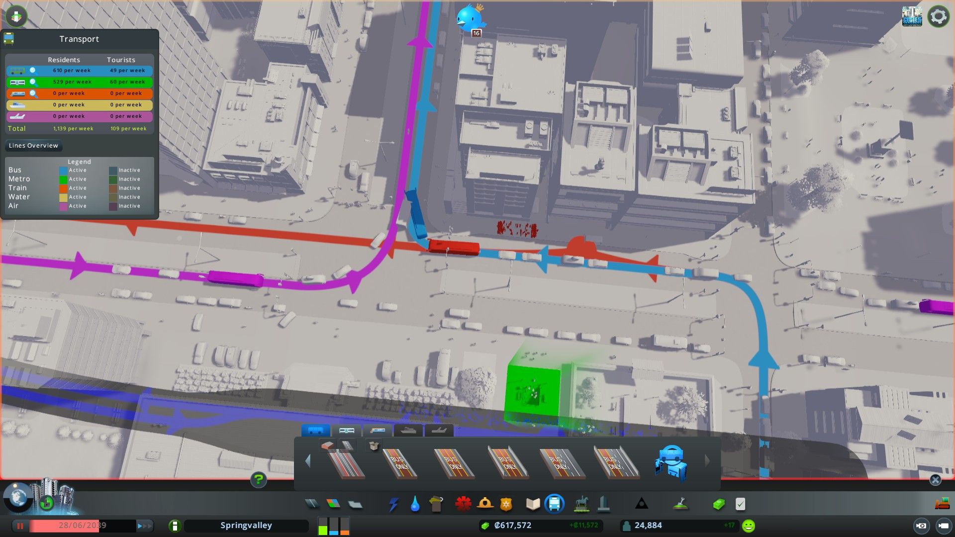 Cities Skylines Transport View