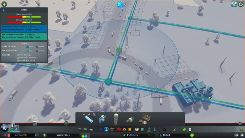 Cities Skylines Water Pipes