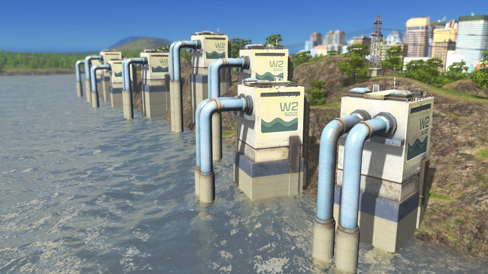 Cities Skylines Water Pumps