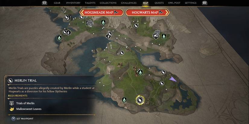 clagmar coast merlin trial 1 in hogwarts legacy