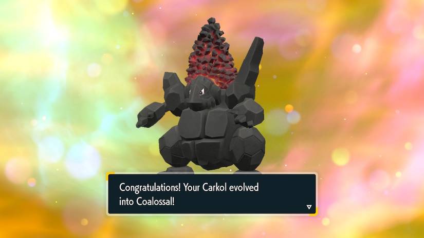 coalossal evolution screen carkol