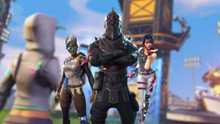 Three Fortnite skins in Fortnite