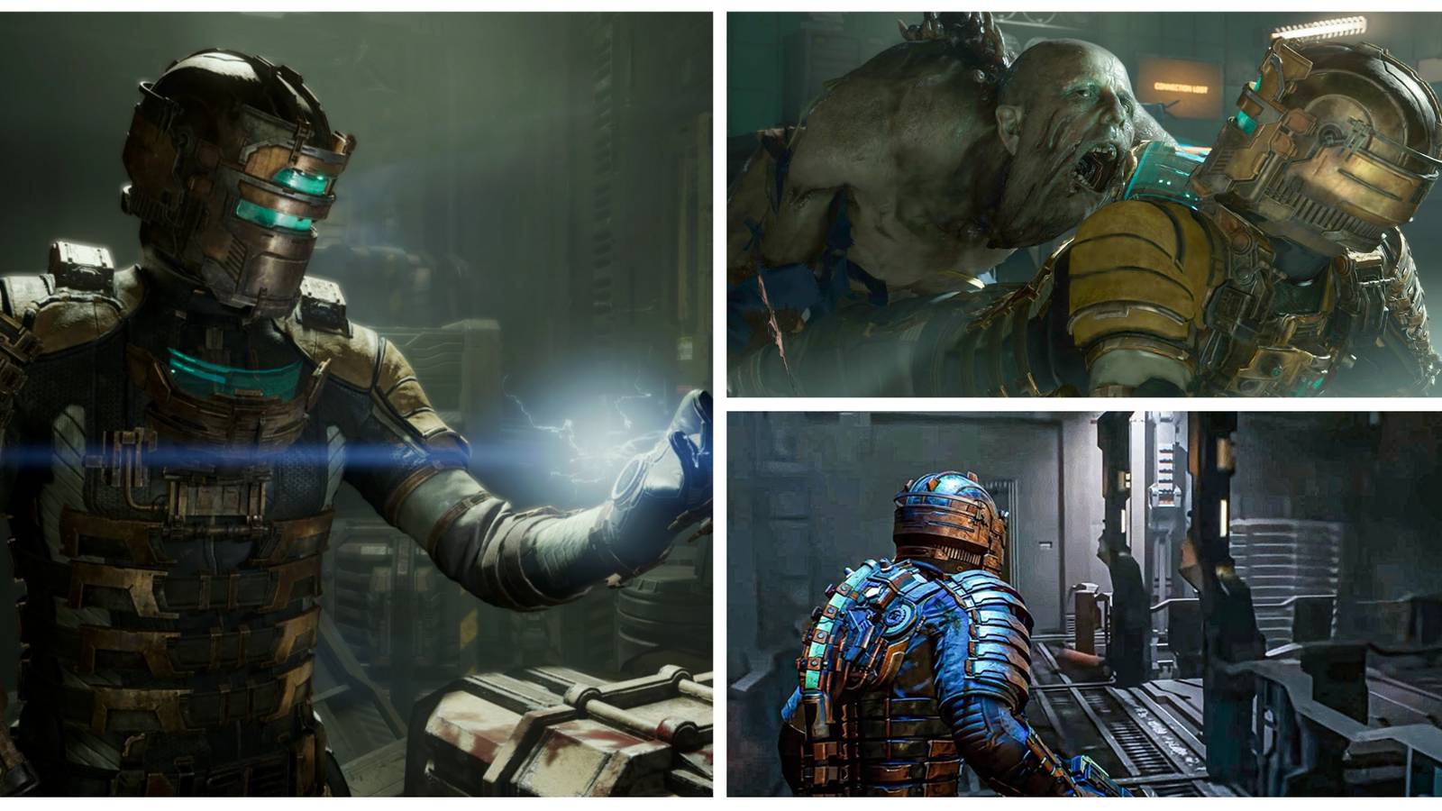 dead space remake isaac clarke and necromorphs