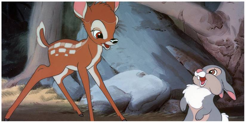 Bambi meets Thumper.