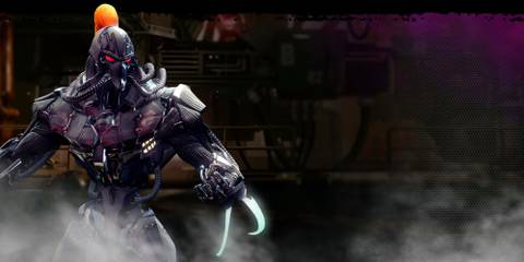 Banner for Fulgore in Killer Instinct 2