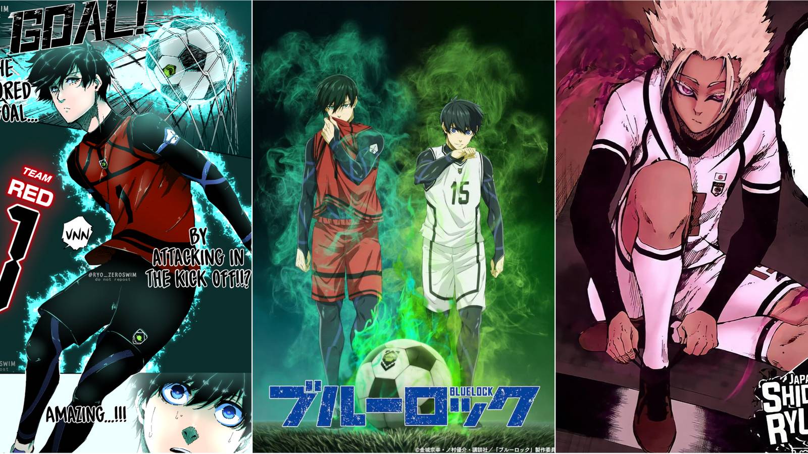 itoshi rin isagi yoichi shido ryusei