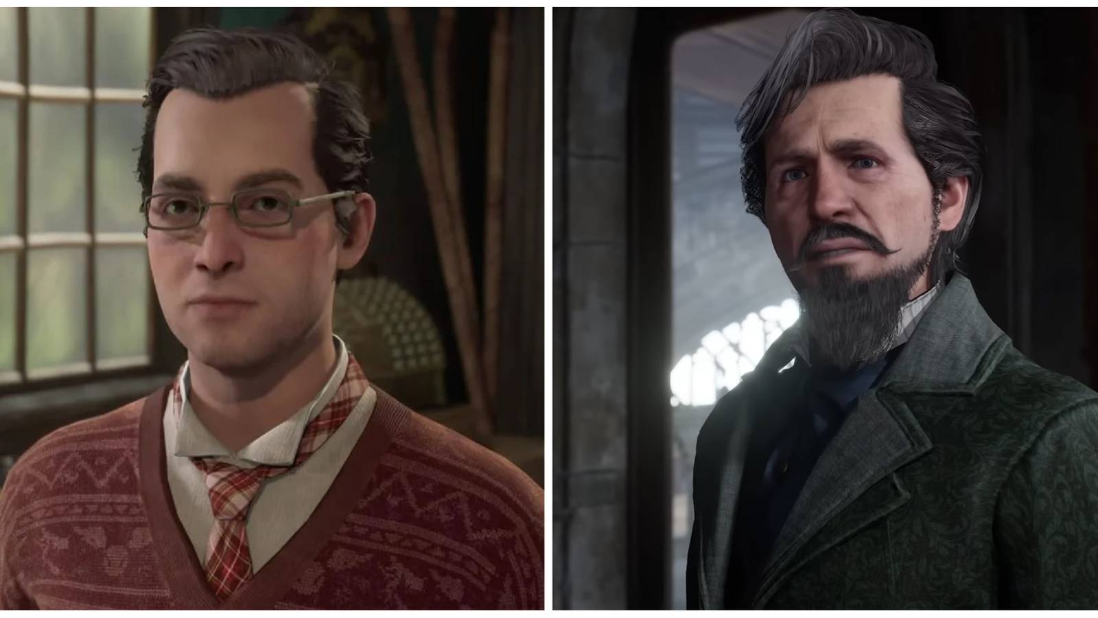 Phineas Nigellus Black and the Spintwitches Sporting Needs shop in Hogwarts Legacy