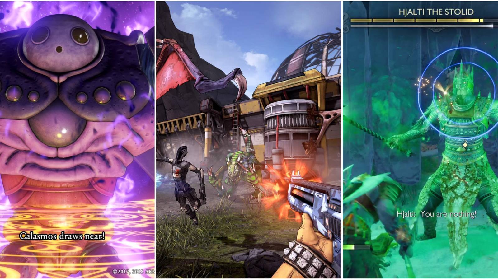 dragon quest 11 borderlands 2 god of war ragnarok