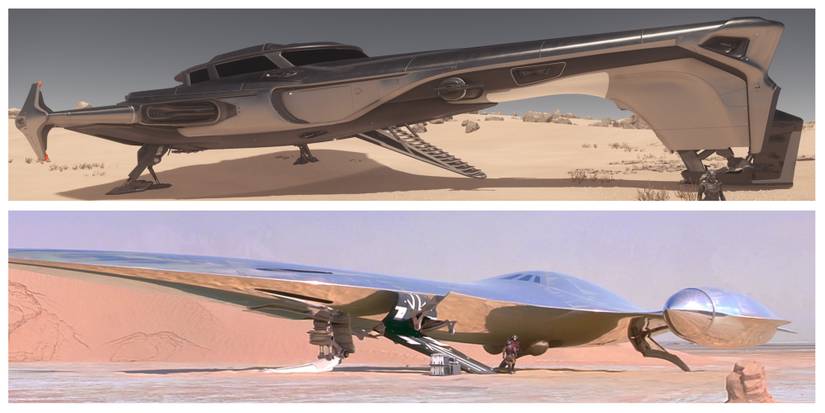 Star Citizen Nubian Royal Starship Origin 400i comparison