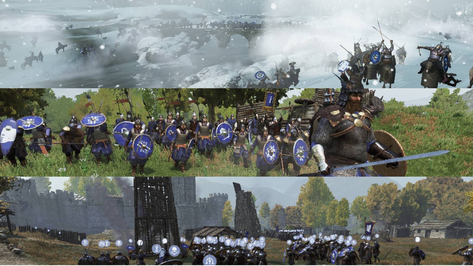 Bannerlord collage 3 shot