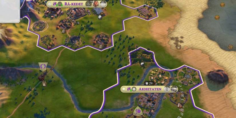 creating a trade route with egyptian cleopatra leader