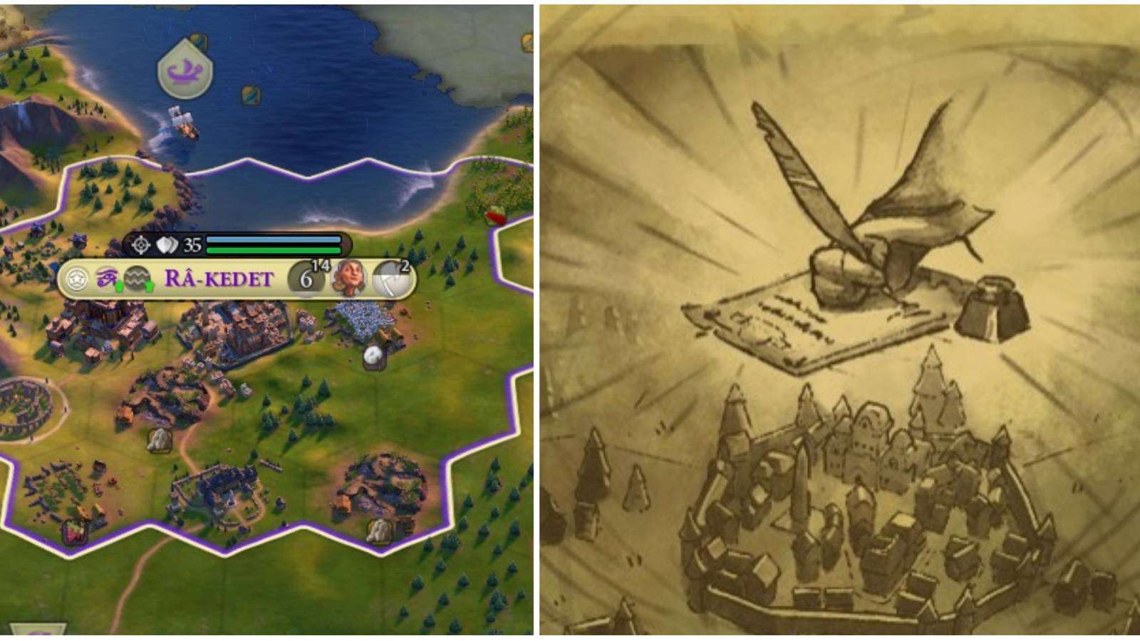 settling first city and becoming suzerain