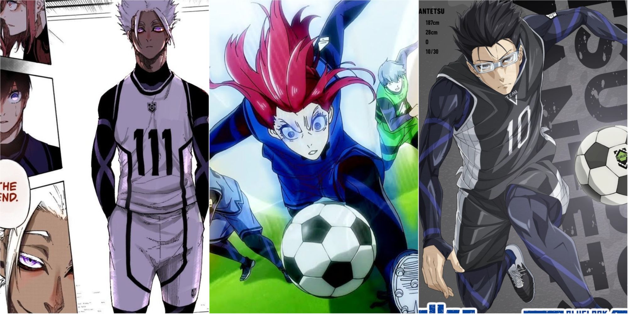 Blue Lock characters that are like these Real Players