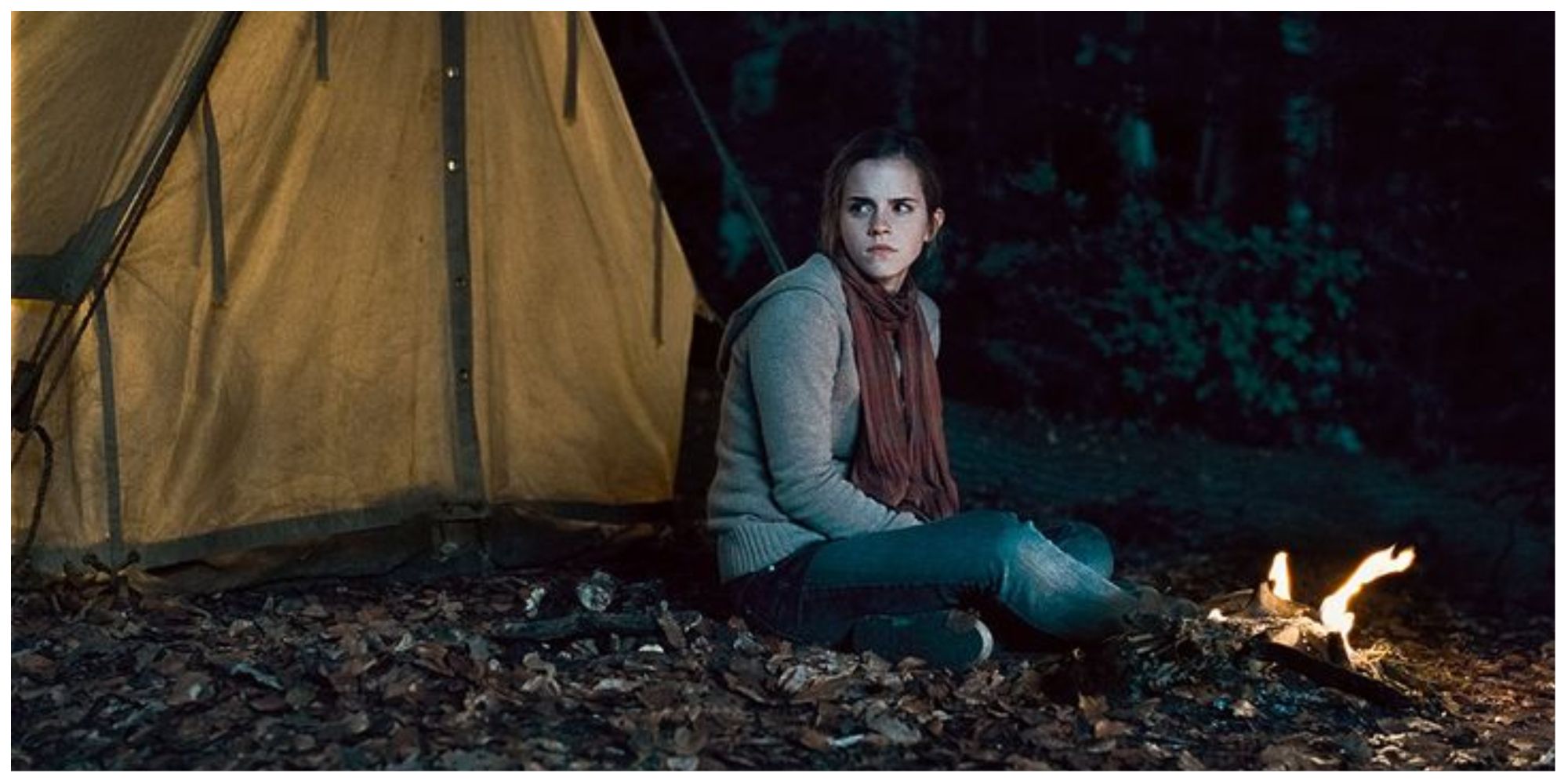 Emma Watson as Hermione Granger in Harry Potter and The Deathly Hallows 