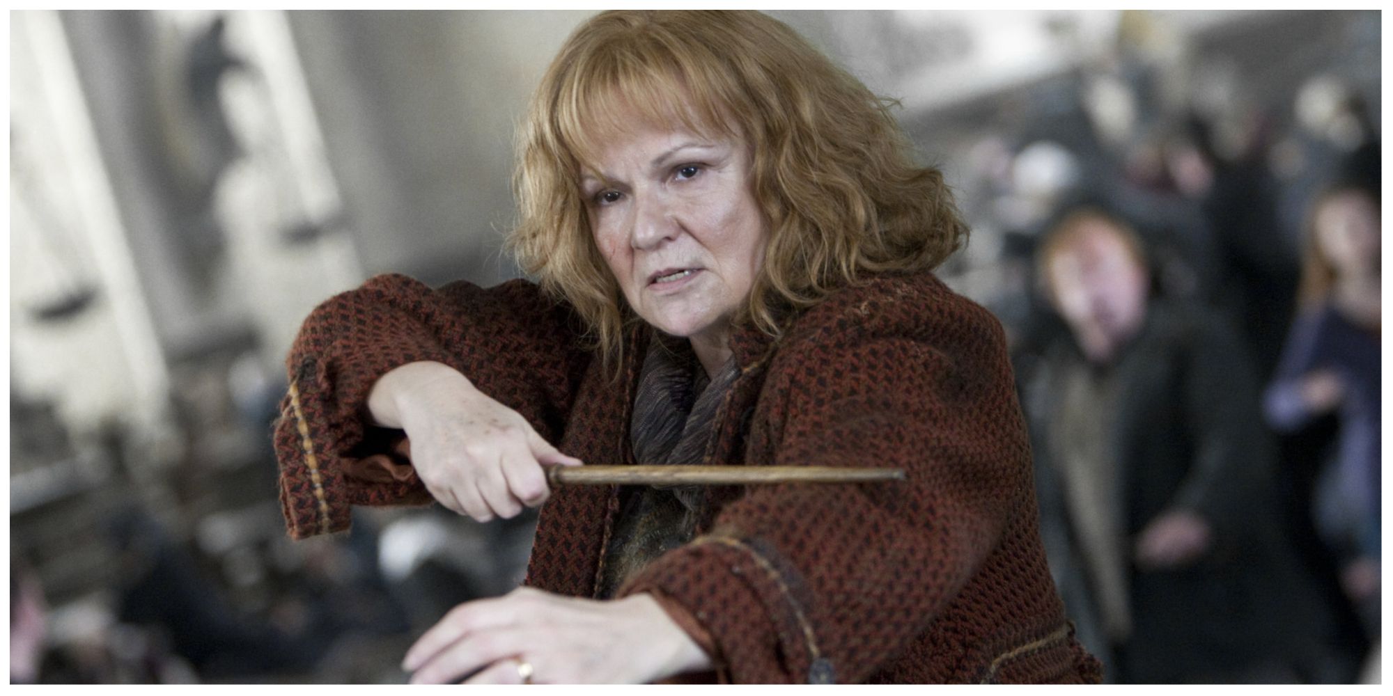 Molly Weasley in Harry Potter and The Deathly Hallows