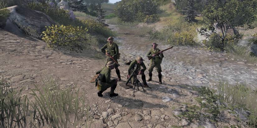 CoH 3 British Forces Mortar Team