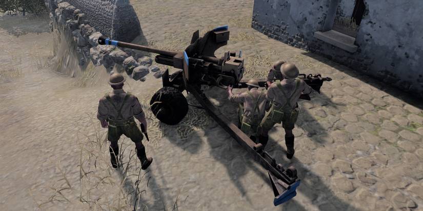 CoH 3 British Forces 6-Pounder AT Gun