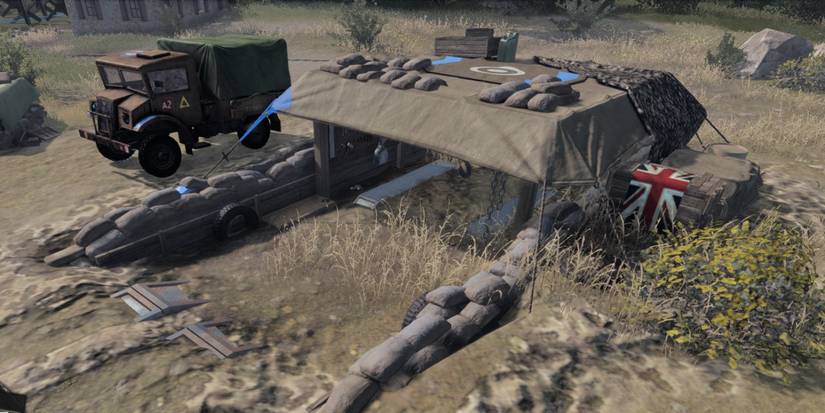 Company of Heroes 3 British Forces Platoon Command Post Building