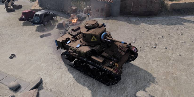 CoH 3 British Forces Stuart Tank