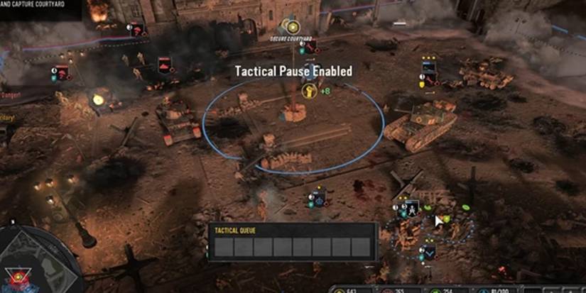 Company of heroes 3 Tactical Pause